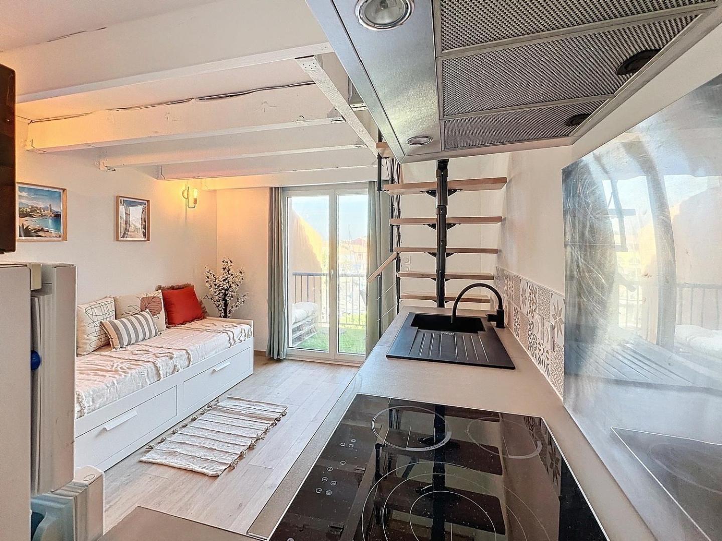 Appartement Vue Mer Sur Port De Leucate Climatise, Parking Gratuit, Linges Et Serviettes Inclus Exterior photo